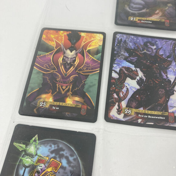 2006 World of Warcraft Cards Lot of 7 Azeroth WOW TCG CCG - Picture 5 of 10